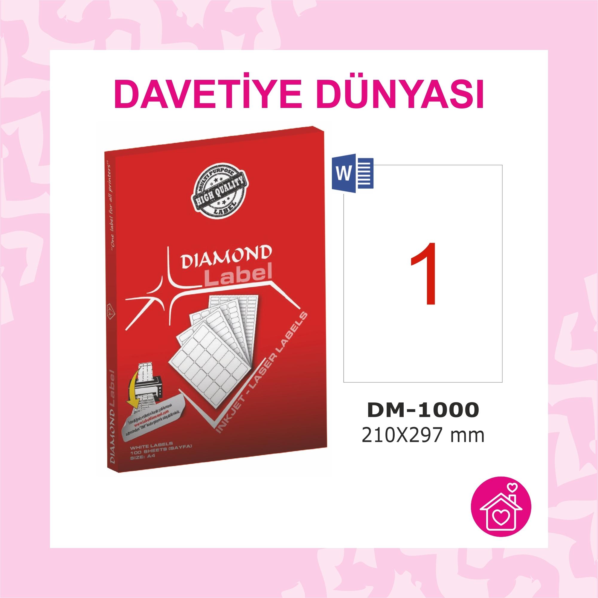 Laser%20|%20InkJet%20Hazır%20A4%20Etiket%20210%20x%20297%20mm%20100%20Sayfa